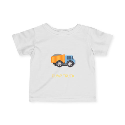 Dump Truck infant tee