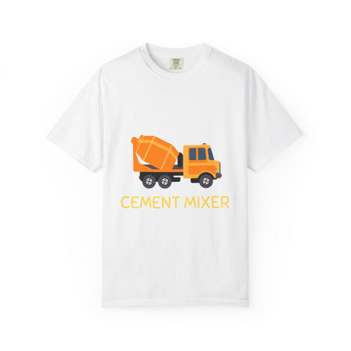 Cement Mixer Family Set - matching adult and infant tees